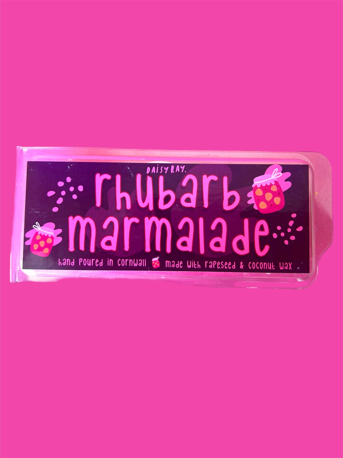 Rhubarb Marmalade - wax melt bar