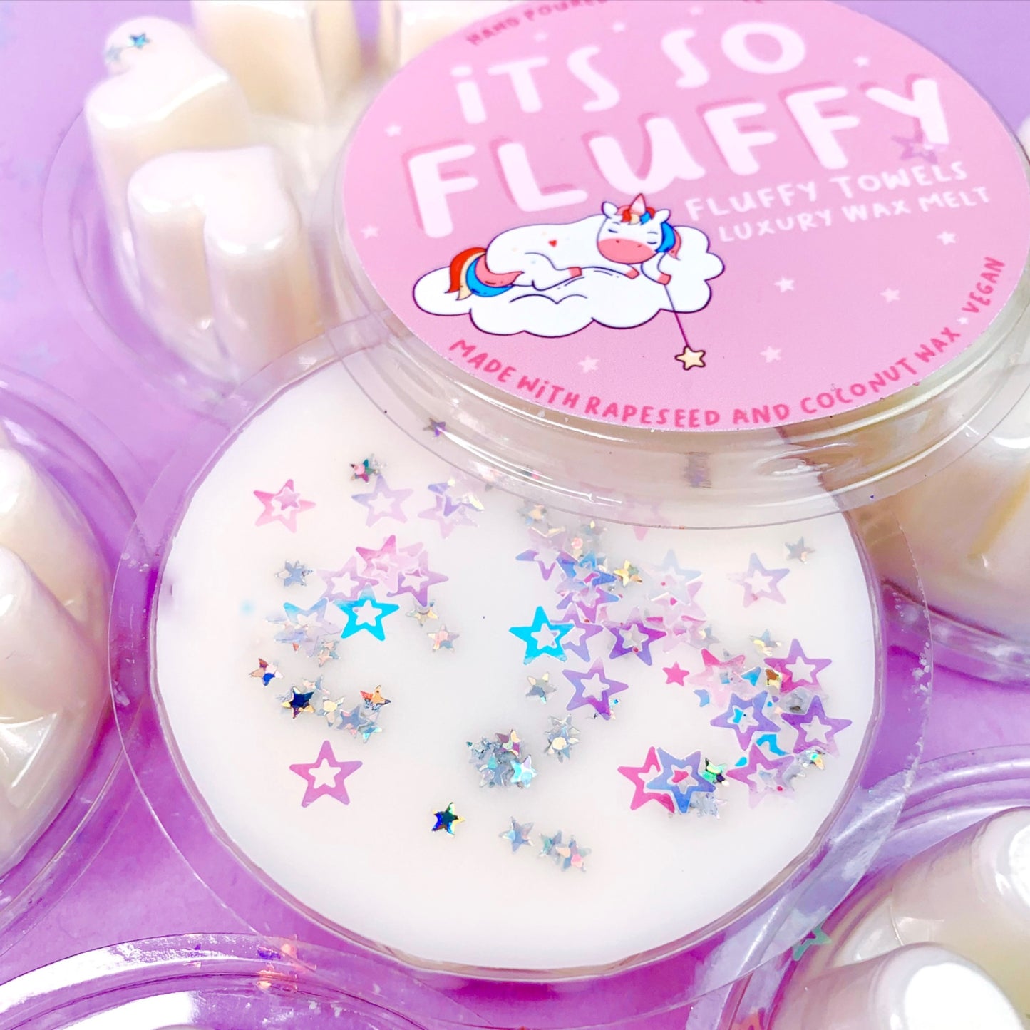 It's SO FLUFFY - Wax Melt Heart Pot - Daisy Ray