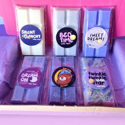 Daisy Ray Wax Melt Sample Box - Sleepy Collection