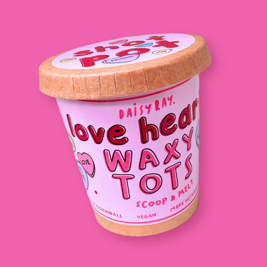 Love Hearts - Waxy Tot Shot Pot - Daisy Ray