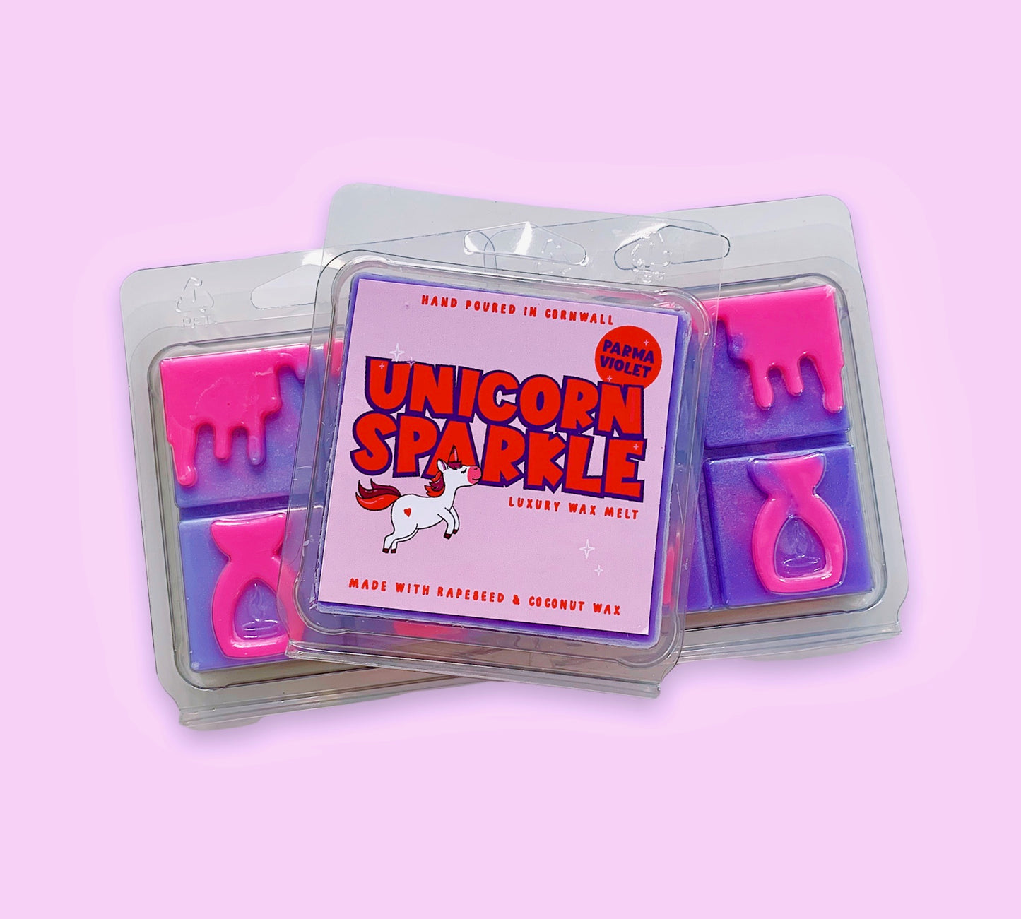 Unicorn Sparkle  - Wax Melt Burner Clam - Daisy Ray